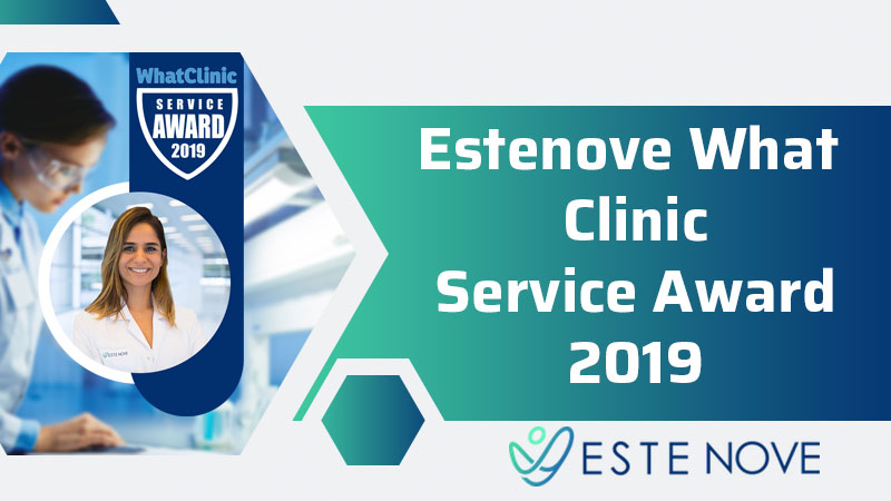 EsteNove WhatClinic Service Award 2019