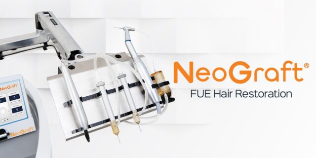The Venus Concept NeoGraft system used for FUE hair restoration