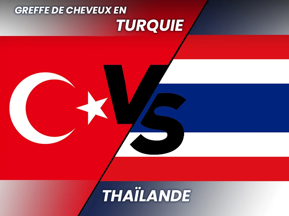 Greffe de Cheveux Thailand vs Turquie