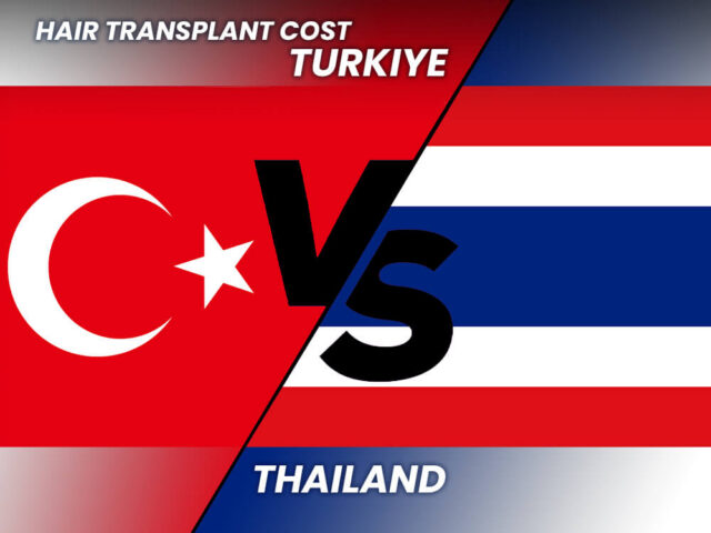 Comparaison des coûts de greffe de cheveux entre la Turquie et la Thaïlande