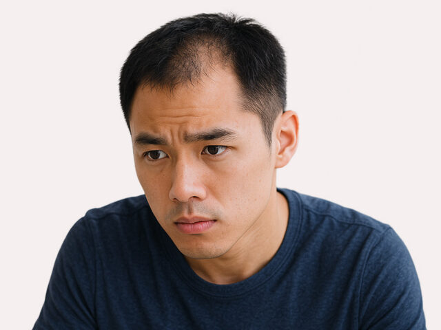 asian hair thinning