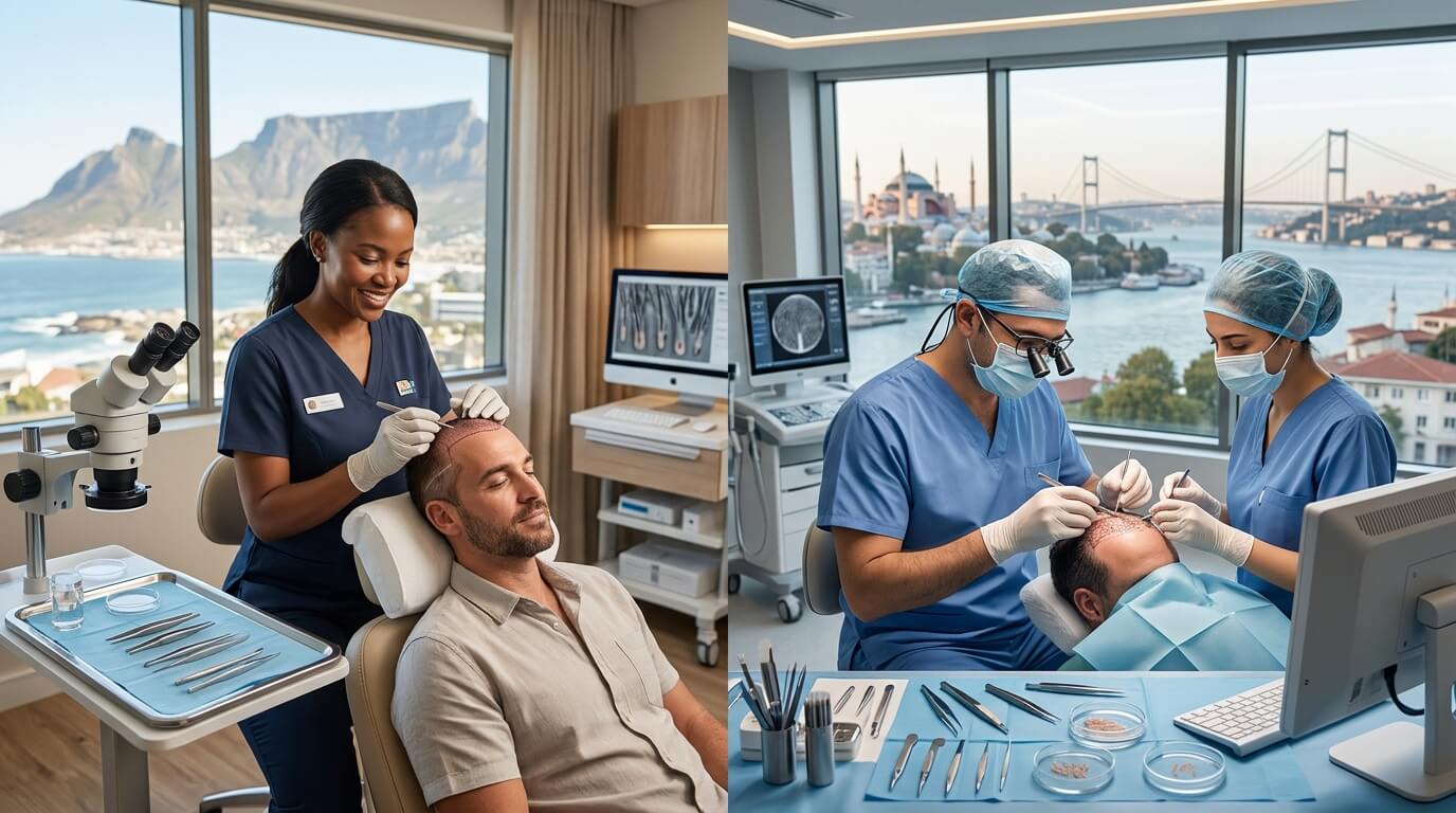hair transplant south africa vs turkey
