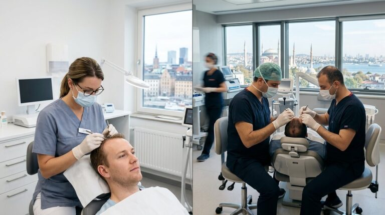 hair transplant sweden vs turkey