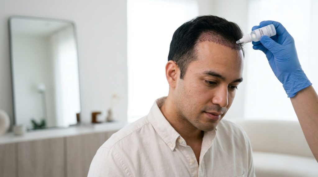 hair transplant week 1