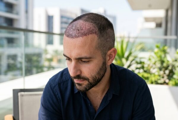 hair transplant week 2