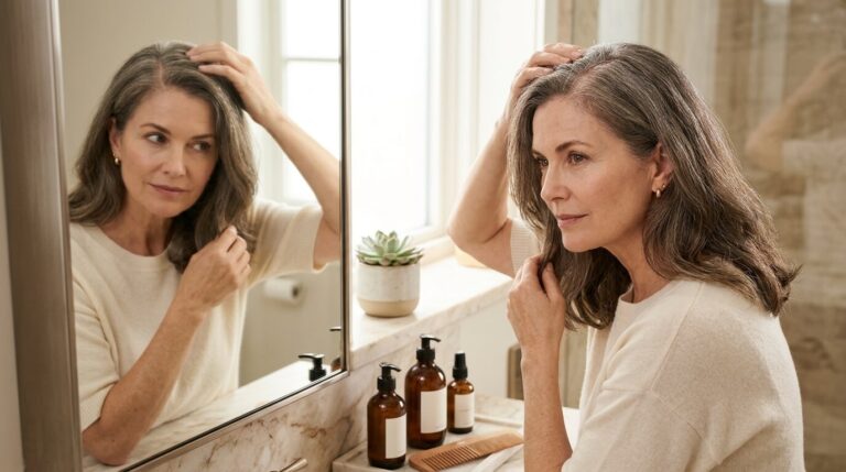 menopause hair loss