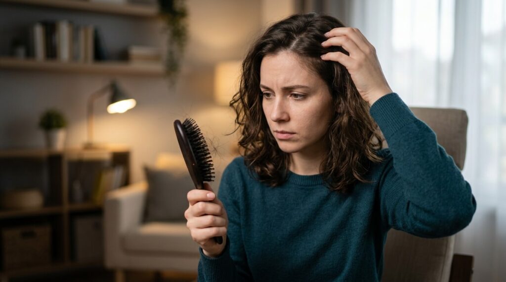 stress and hair loss