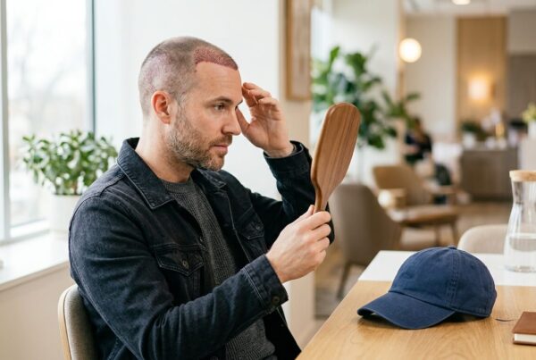 when can i wear a hat after hair transplant