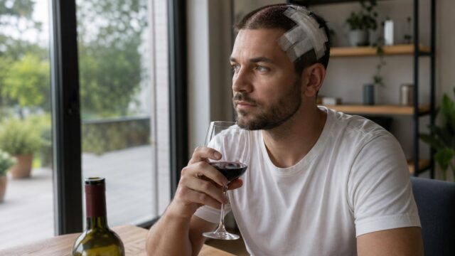when is it safe to place drink alcohol after hair transplant