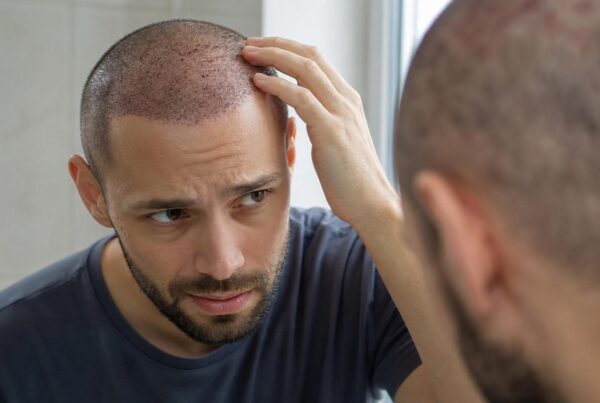 hair transplant itching